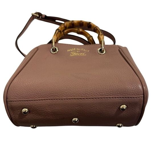 Gucci Brown Satchel with Bamboo Handles - Picture 15 of 15